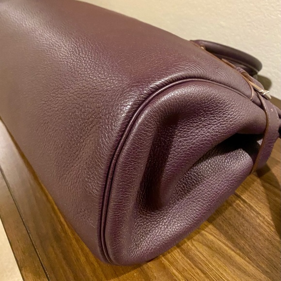 HERMES Leather Shoulder/ HandBag. - Picture 7 of 11